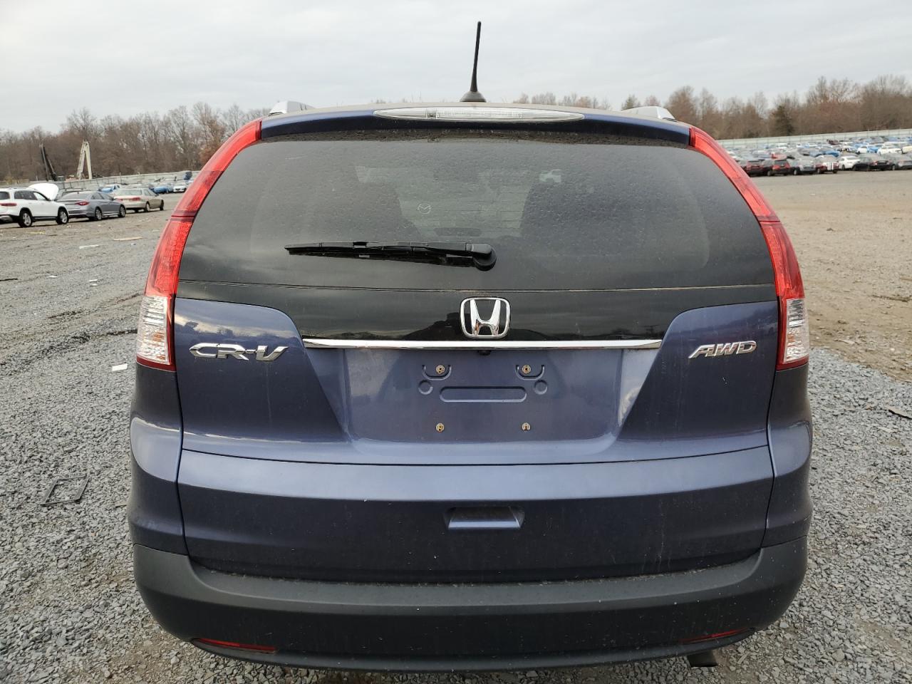 2013 Honda CR-V VIN 2HKRM4H7XDH663802 Copart auction photo, front end damage thumbnail 6