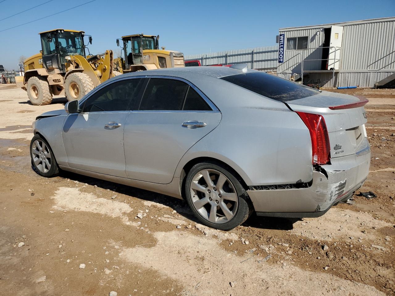 2015 Cadillac ATS VIN 1G6AB5RX8F0116439 Copart auction photo, front end / rear end damage thumbnail 2
