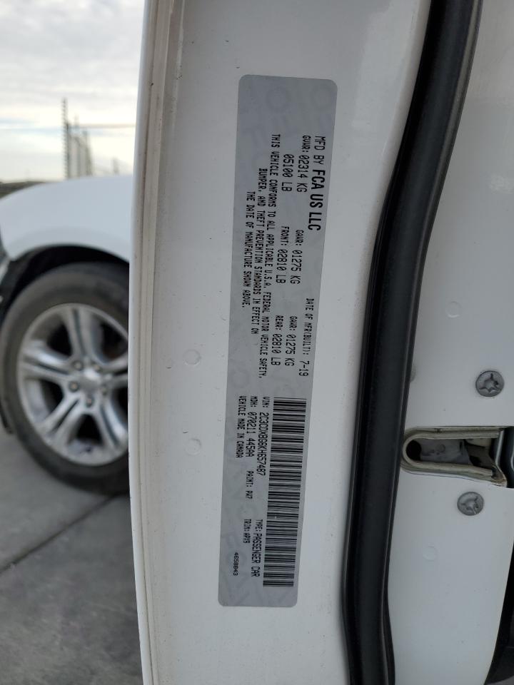 2019 Dodge Charger VIN 2C3CDXBG6KH657487 Copart auction photo, front end damage thumbnail 15