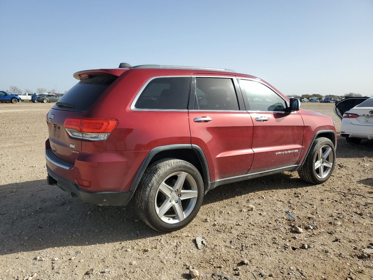 2015 Jeep Grand Cherokee VIN 1C4RJEBG3FC629769 Copart auction photo, front end damage thumbnail 3