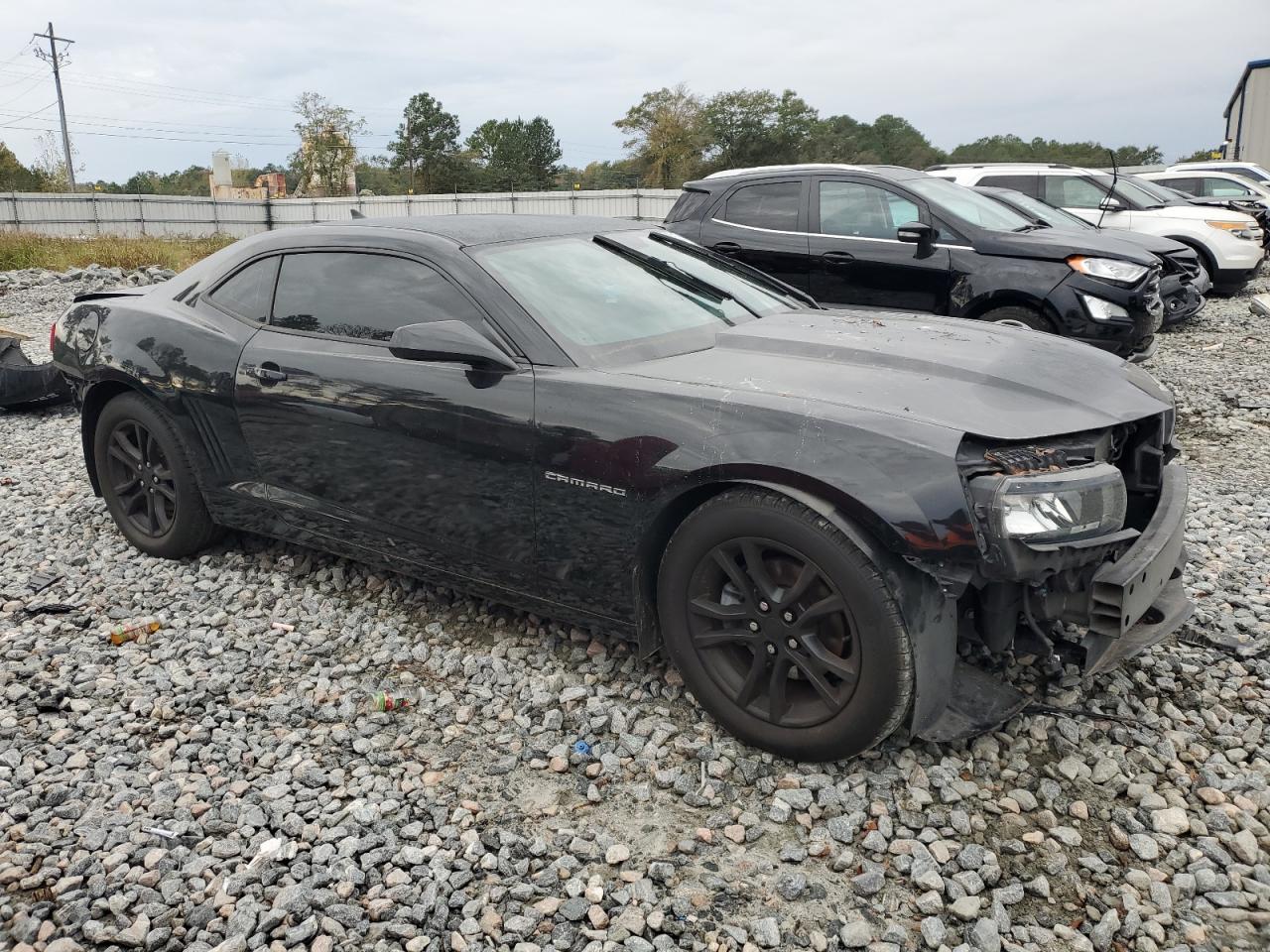 2015 Chevrolet Camaro VIN 2G1FB1E38F9301863 Copart auction photo, front end / rear end damage thumbnail 4