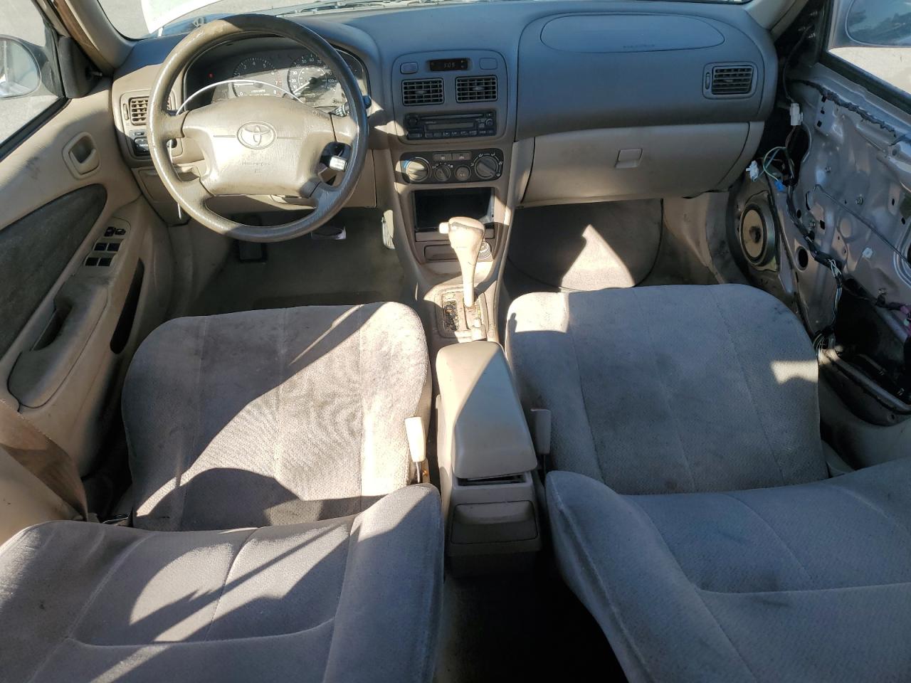 2002 Toyota Corolla VIN 1NXBR12EX2Z629950 Copart auction photo, all over damage thumbnail 8