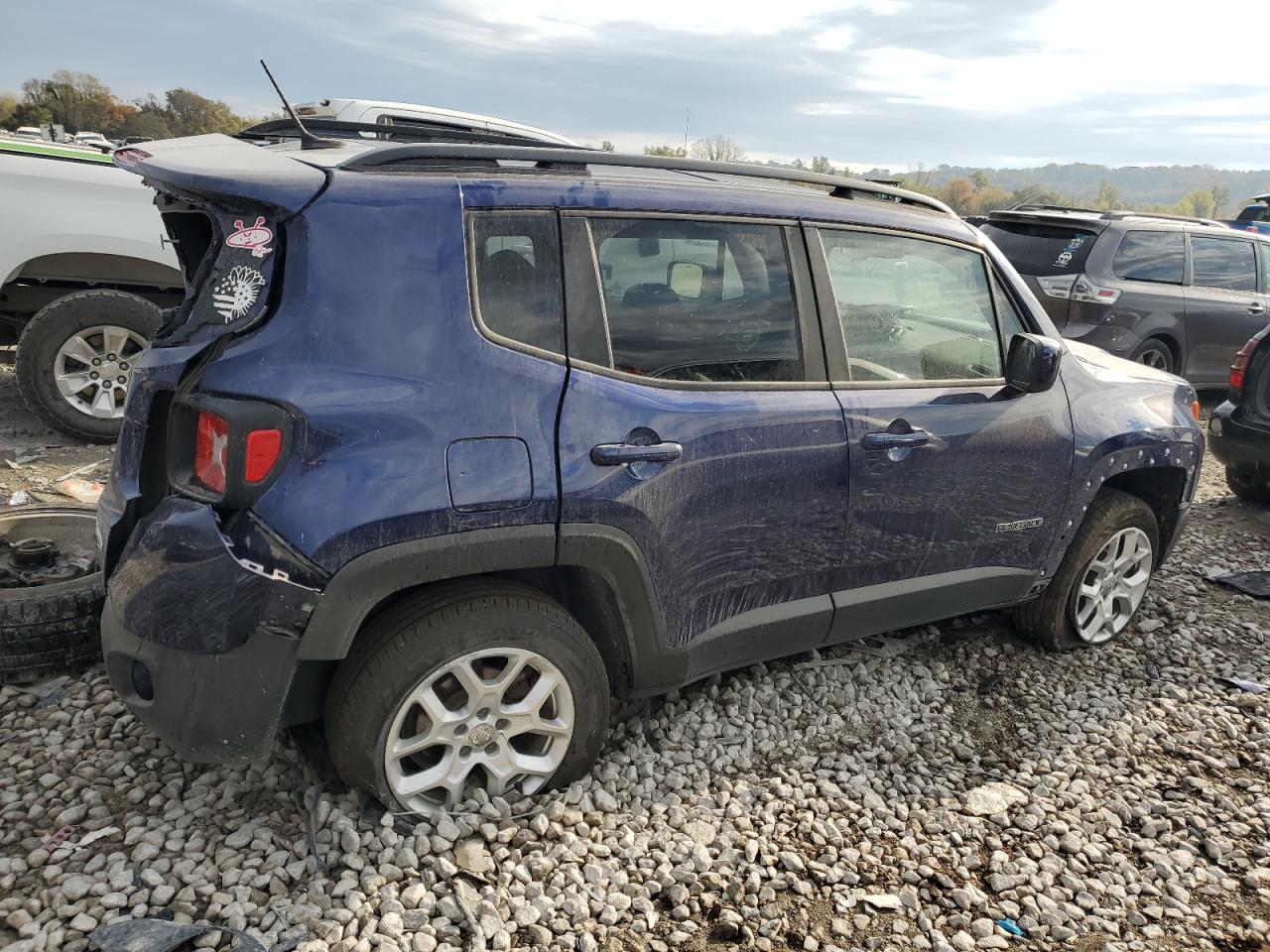 2016 Jeep Renegade VIN ZACCJBBT6GPD63274 Copart auction photo, rear end / side damage thumbnail 3