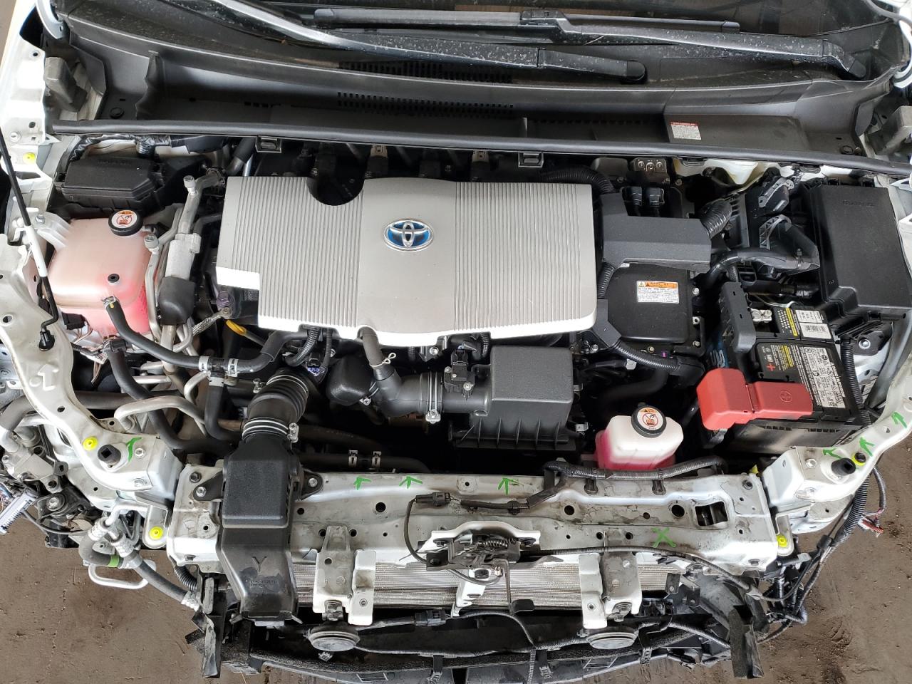 2020 Toyota Prius VIN JTDKARFP2L3146322 Copart auction photo, front end damage thumbnail 12
