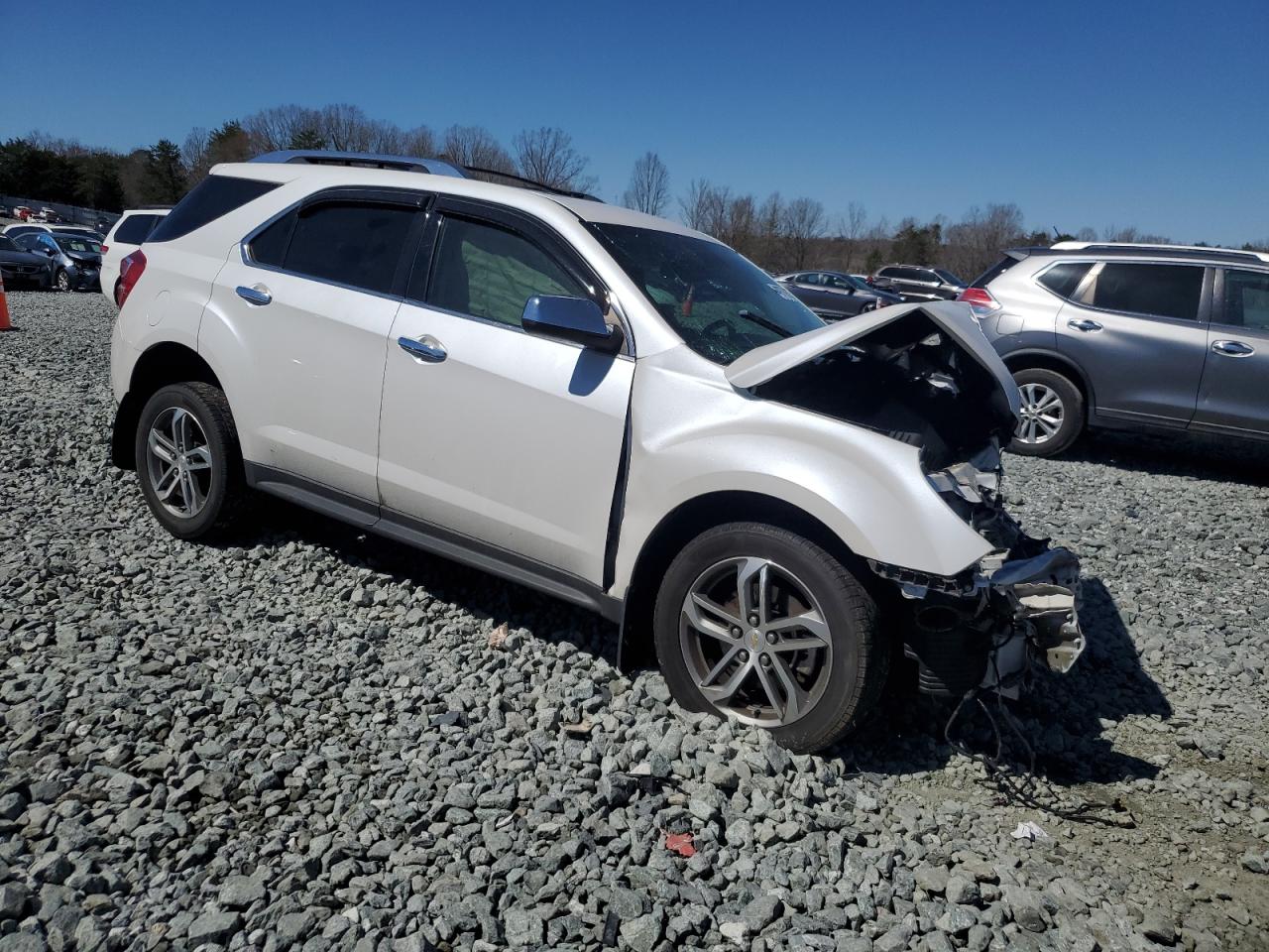 2017 Chevrolet Equinox VIN 2GBAKDEK8H1528230 Copart auction photo, front end damage thumbnail 4
