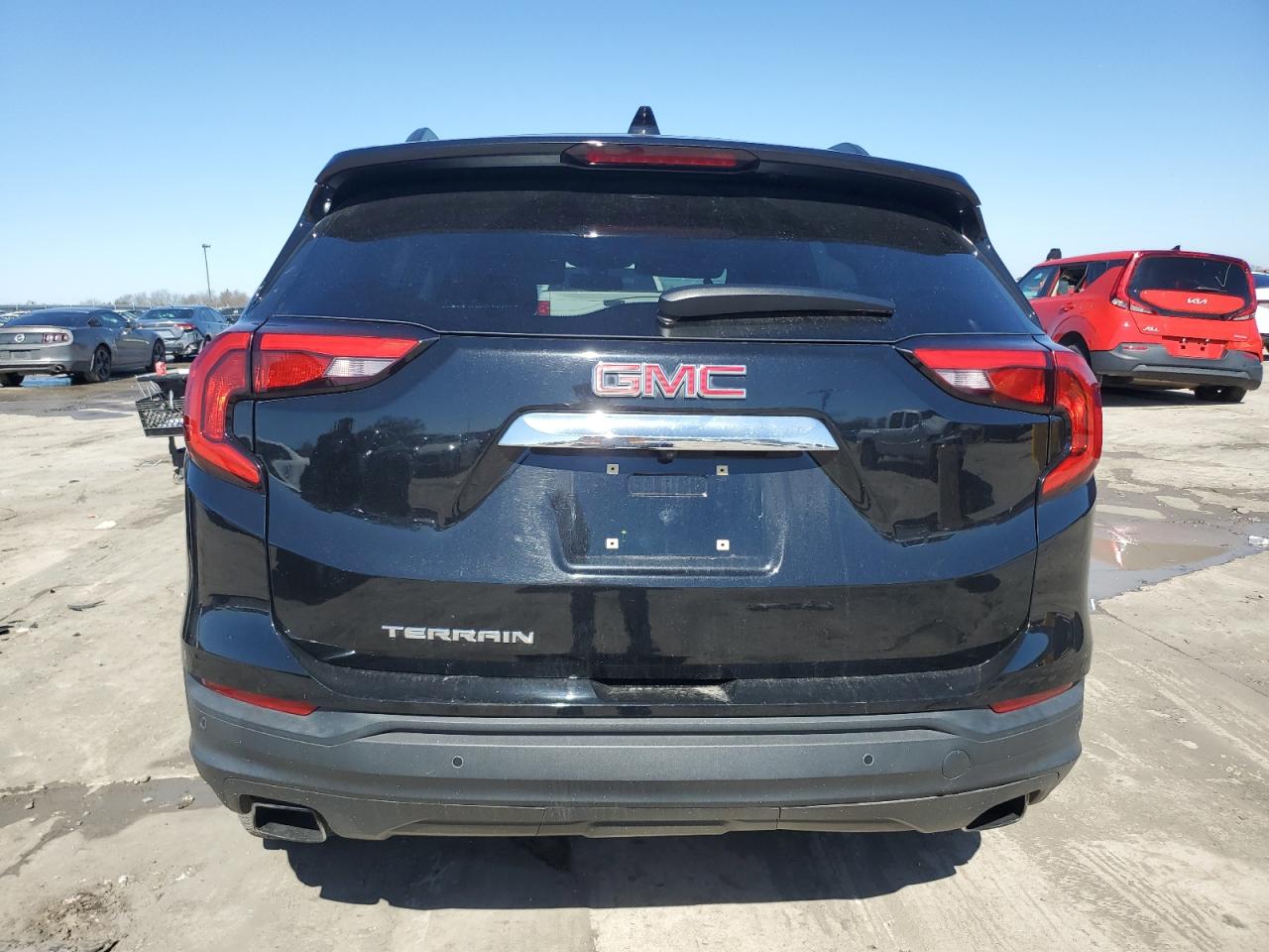 2018 GMC Terrain VIN 3GKALMEXXJL126853 Copart auction photo, front end / side damage thumbnail 6