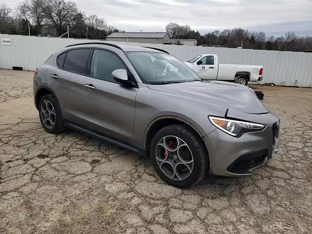 2018 Alfa Romeo Stelvio VIN ZASFAKPN5J7B91080 Copart auction photo, front end / side damage thumbnail 11