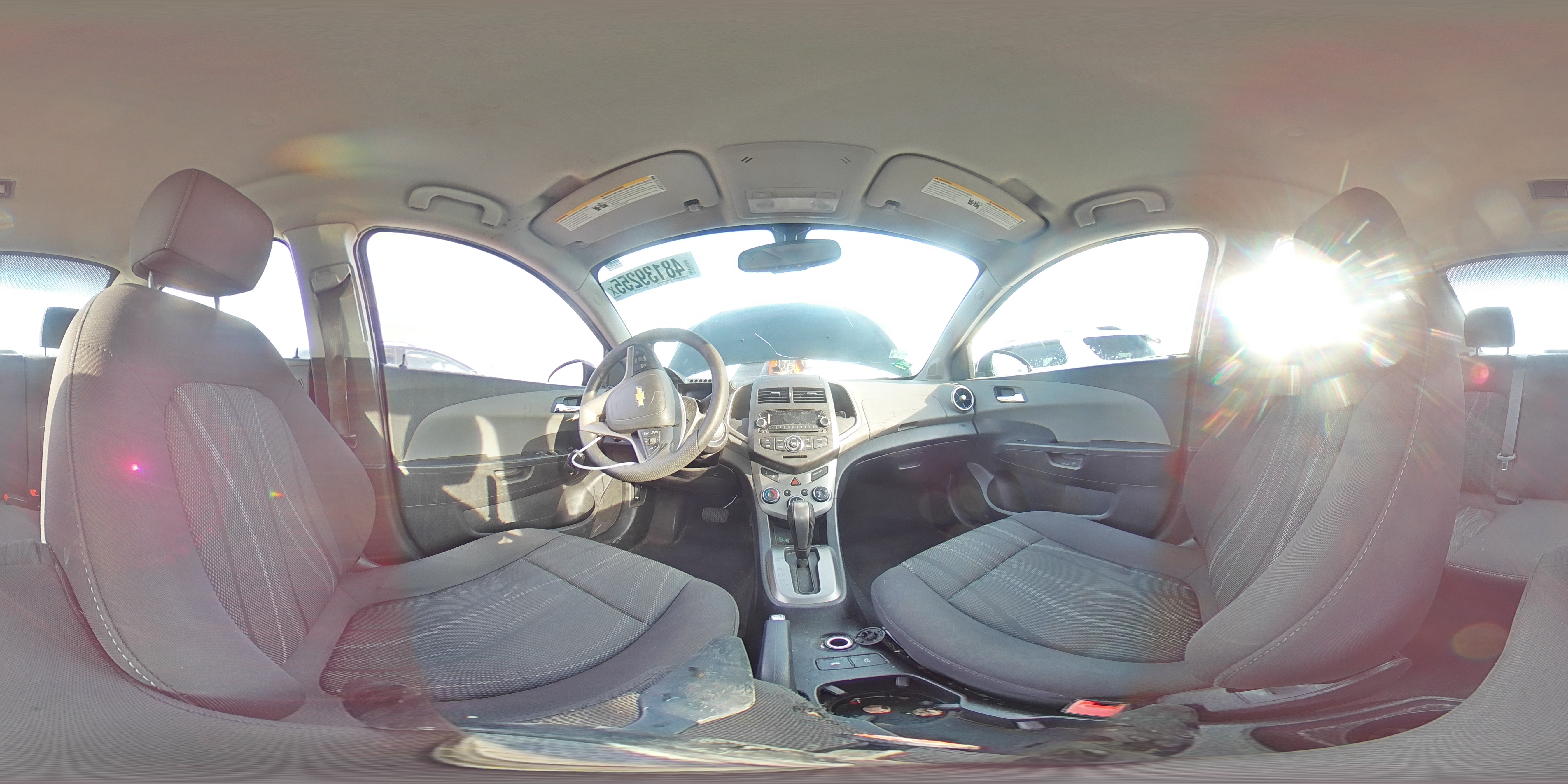 2014 Chevrolet Sonic VIN 1G1JC5SH5E4243839 Copart auction photo, front end damage thumbnail 14