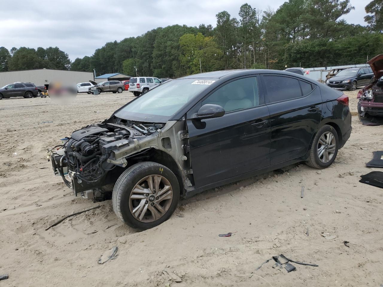2020 Hyundai Elantra VIN KMHD84LF3LU976896
