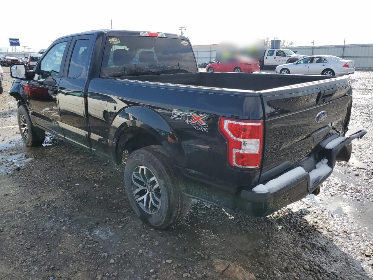 2018 Ford F-150 VIN 1FTEX1EP5JKC12119 Copart auction photo, rear end / front end damage thumbnail 2