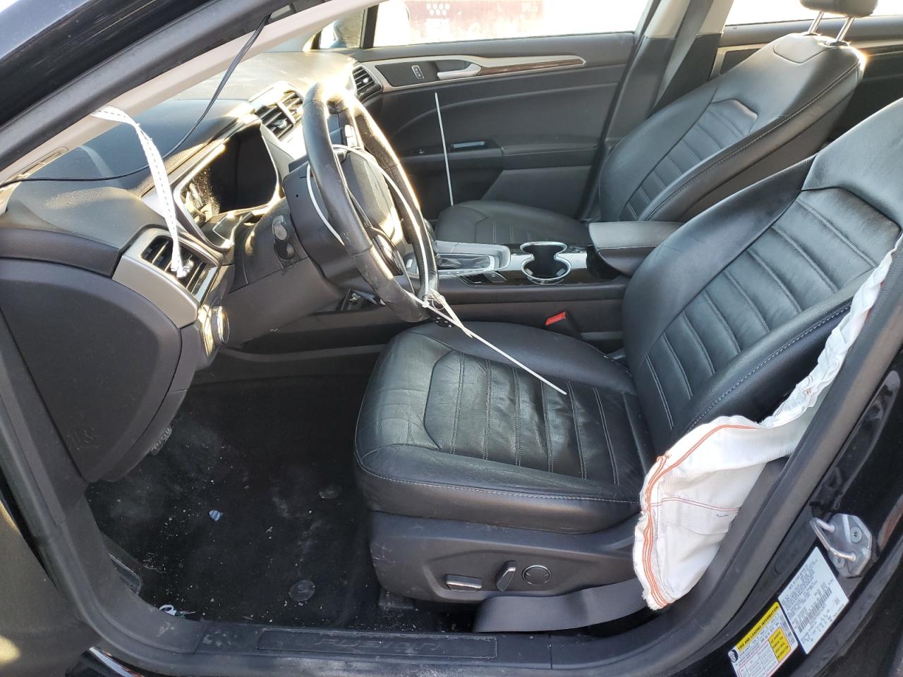 2016 Ford Fusion VIN 3FA6P0T99GR163875 Copart auction photo, front end / undercarriage damage thumbnail 7