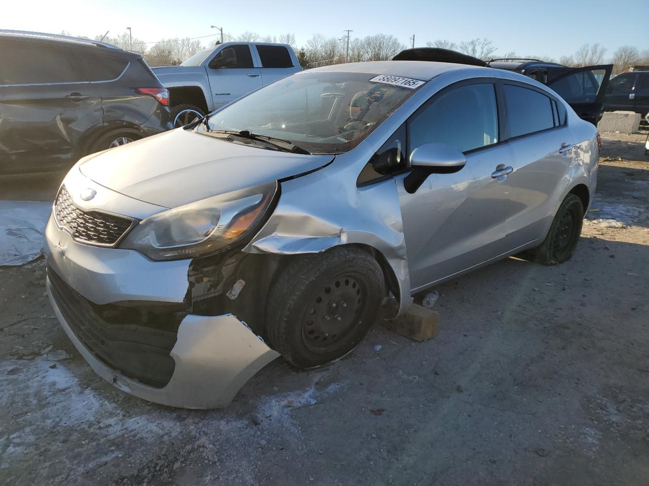 2013 KIA Rio VIN KNADM4A32D6318675