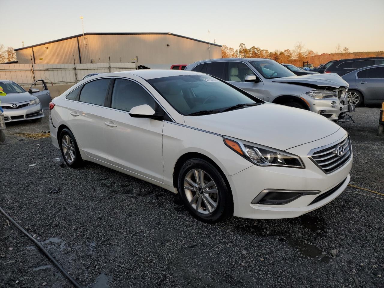 2017 Hyundai Sonata VIN 5NPE24AF4HH516743 Copart auction photo, rear end damage thumbnail 4