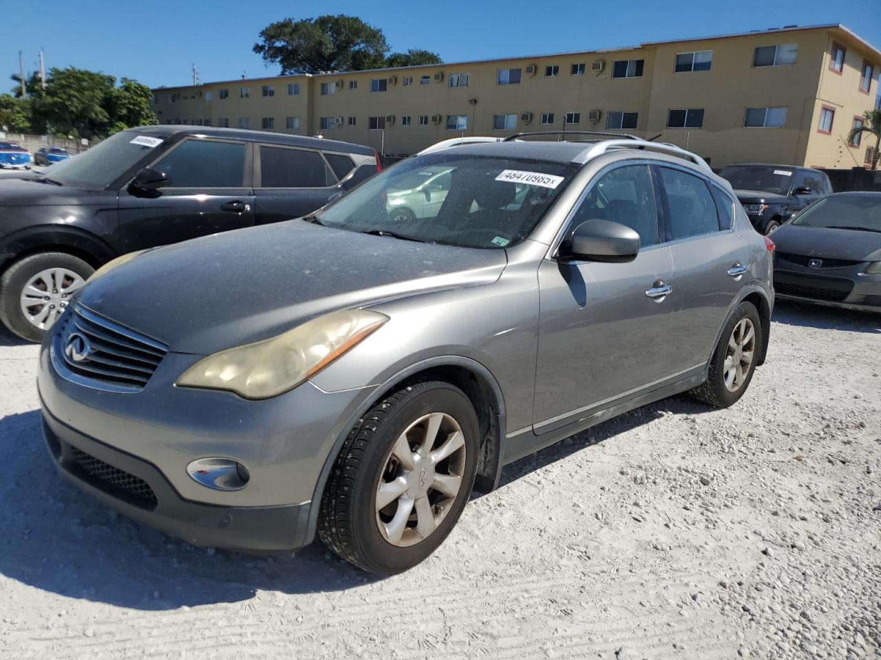 2008 Infiniti EX VIN JNKAJ09F48M359783 - Copart auction photo