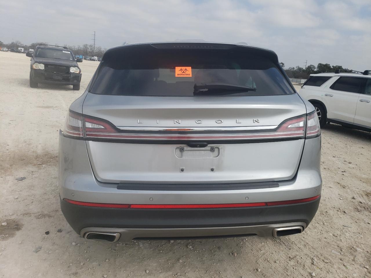 2022 Lincoln Nautilus VIN 2LMPJ6K95NBL03291 Copart auction photo, side / front end damage thumbnail 6