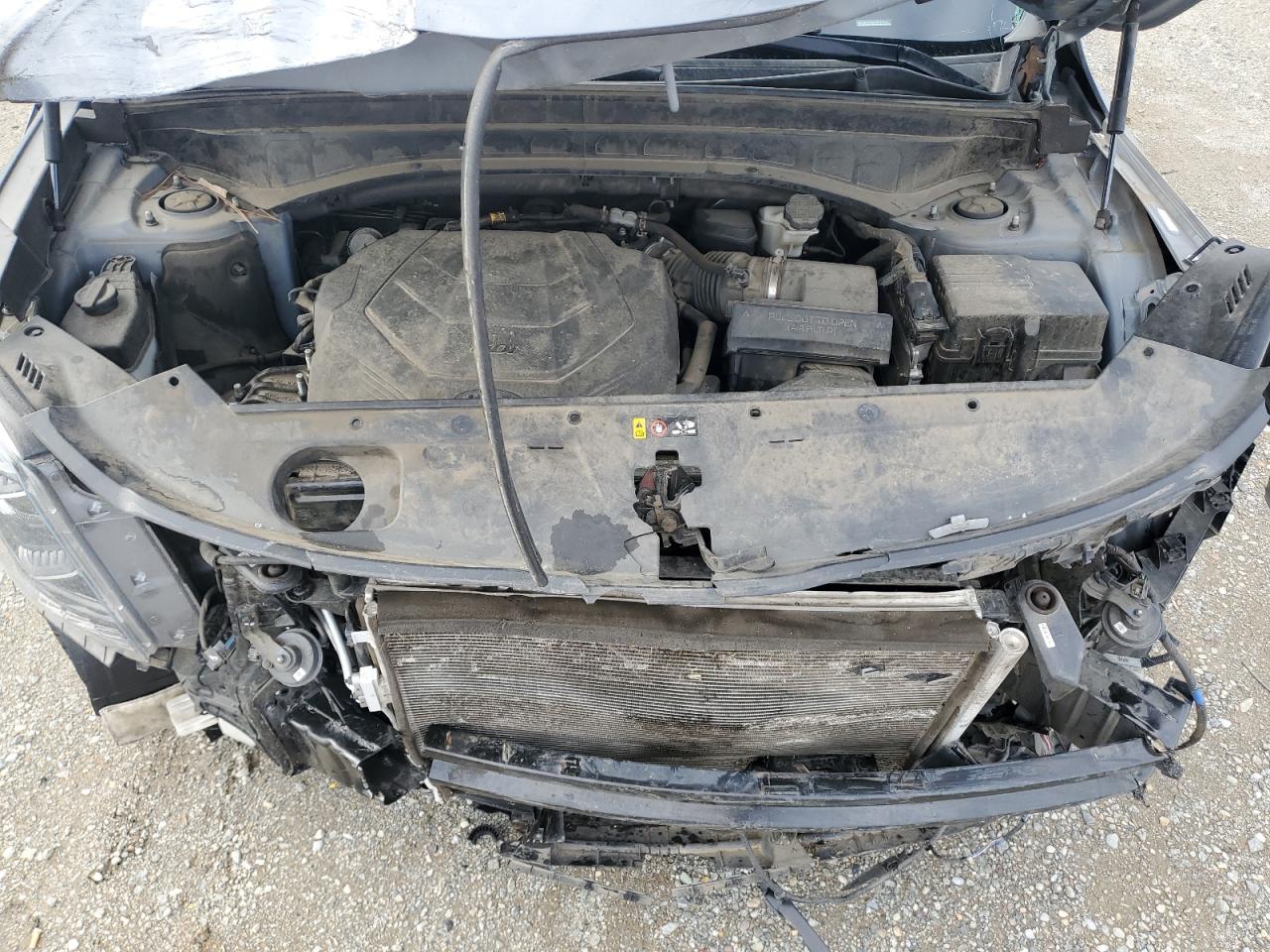 2021 KIA Telluride VIN 5XYP34HCXMG115720 Copart auction photo, front end damage thumbnail 12