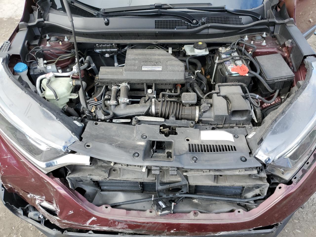 2019 Honda CR-V VIN 7FARW2H51KE038511 Copart auction photo, front end / side damage thumbnail 13