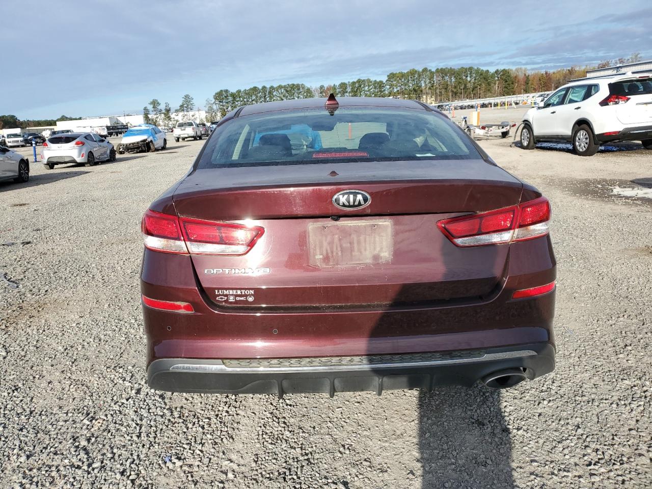 2020 KIA Optima VIN 5XXGT4L37LG391718 Copart auction photo, front end damage thumbnail 6