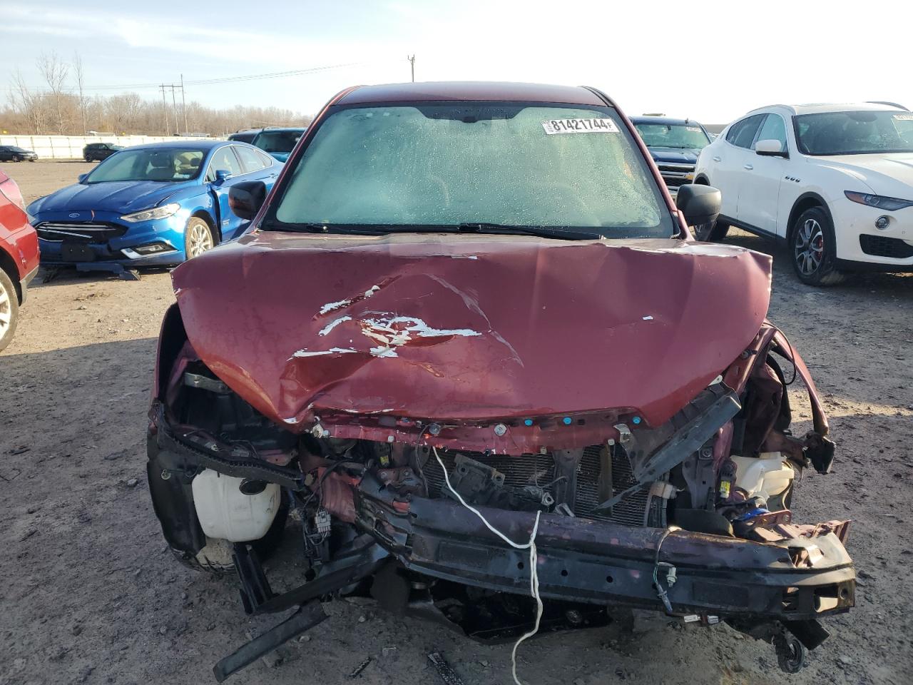 2017 Subaru Forester VIN JF2SJAAC0HG588622 Copart auction photo, front end damage thumbnail 5
