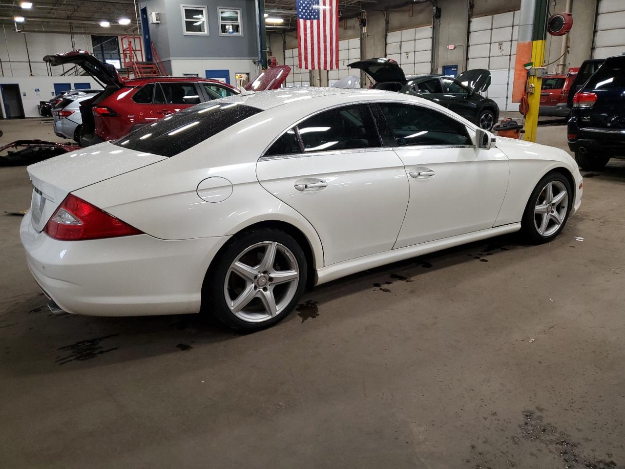 2011 Mercedes-Benz Cls-klasse VIN WDDDJ7CB3BA171896 Copart auction photo, rear end damage thumbnail 3