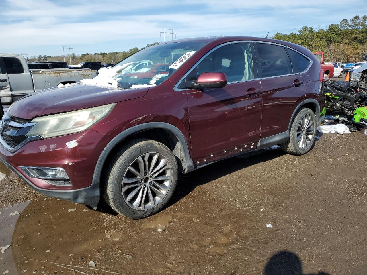 2015 Honda CR-V VIN 2HKRM3H55FH510143