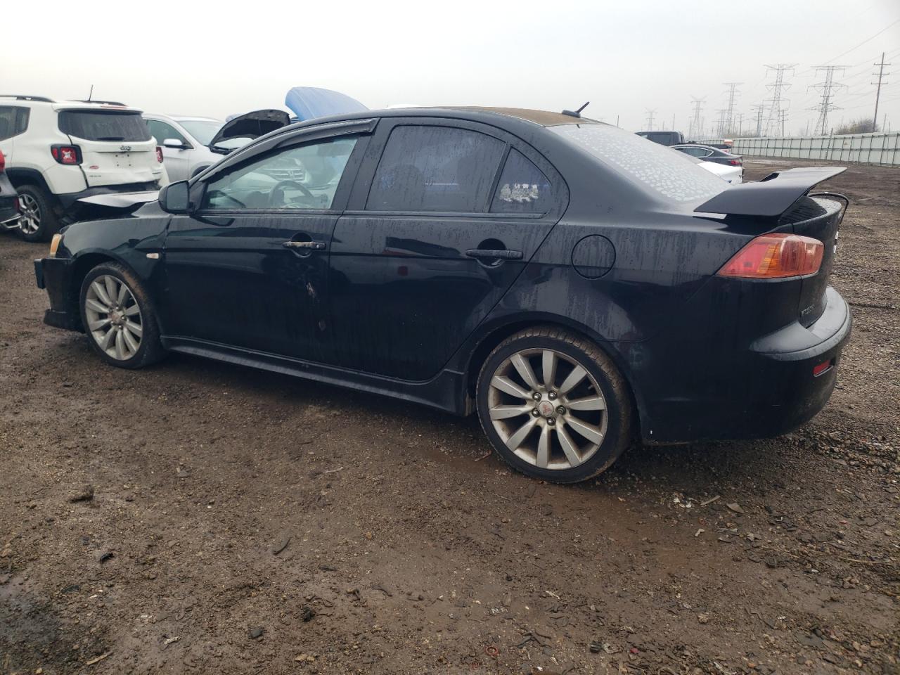 2009 Mitsubishi Lancer VIN JA3AU86W39U026826 Copart auction photo, front end / minor dent/scratches damage thumbnail 2