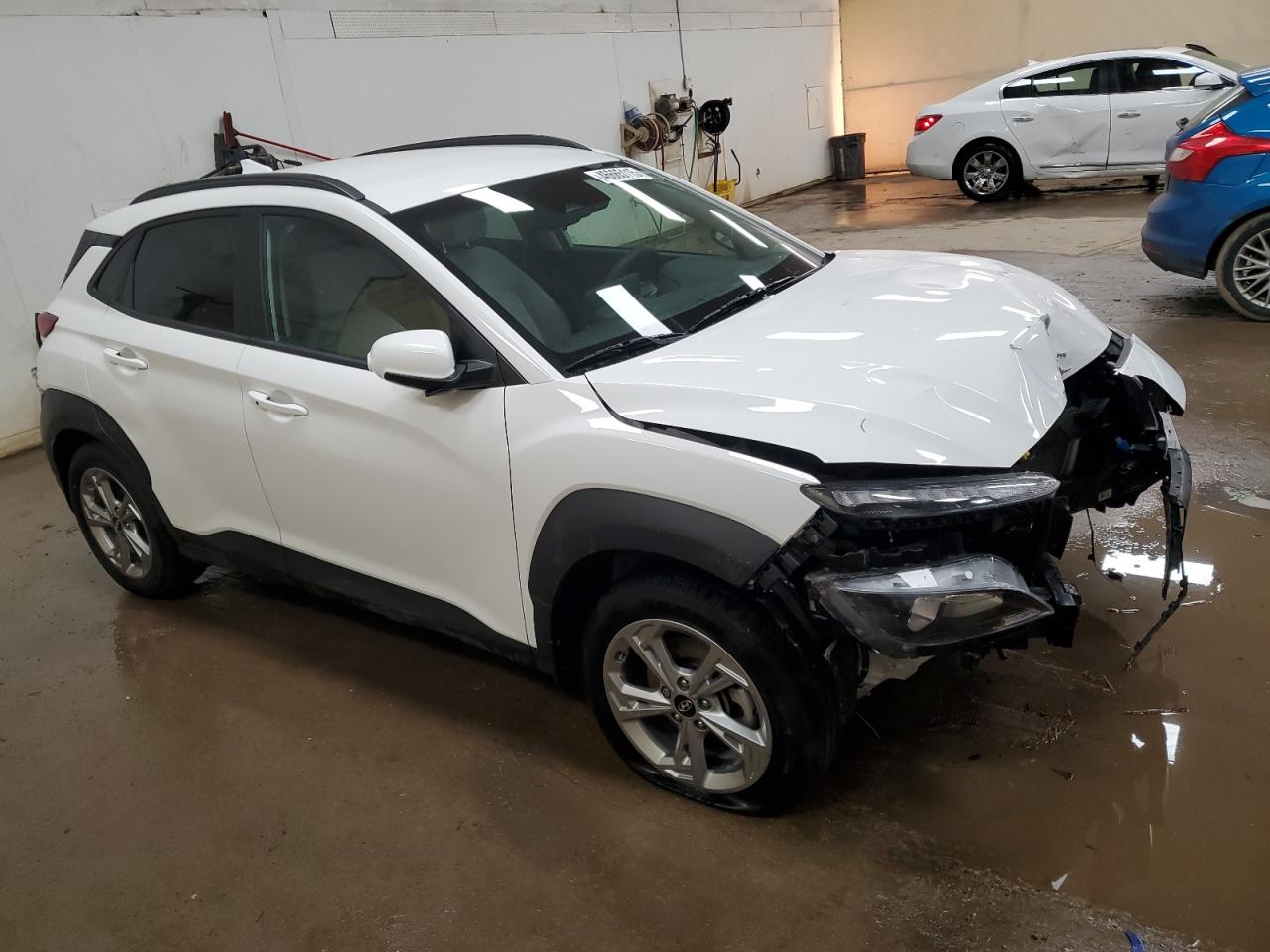 2023 Hyundai Kona VIN KM8K6CAB1PU049814 Copart auction photo, front end / minor dent/scratches damage thumbnail 4