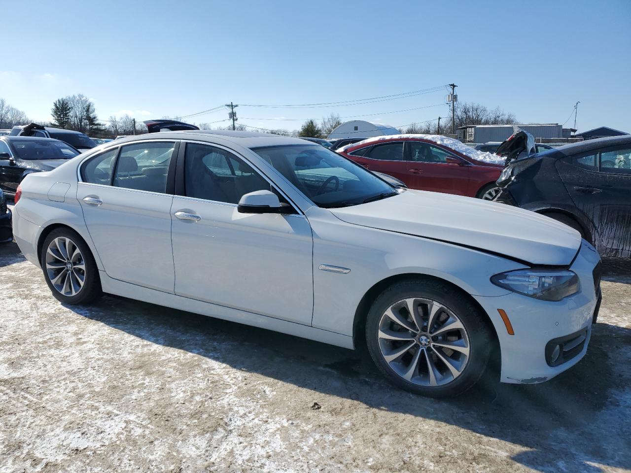2016 BMW 5er VIN WBA5A7C54GG152042 Copart auction photo, minor dent/scratches damage thumbnail 4