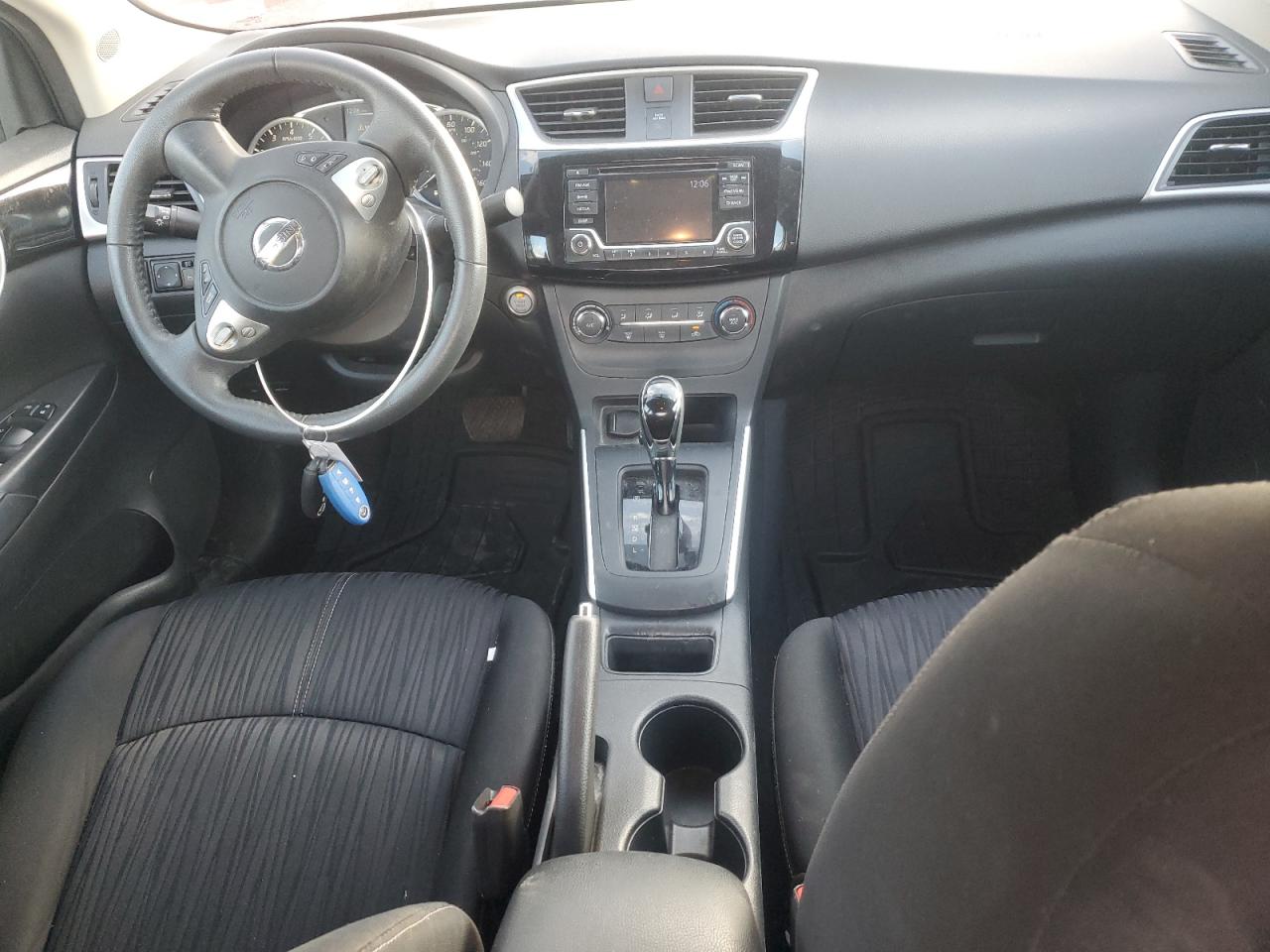 2017 Nissan Sentra VIN 3N1AB7AP3HY346941 Copart auction photo, rear end / front end damage thumbnail 8