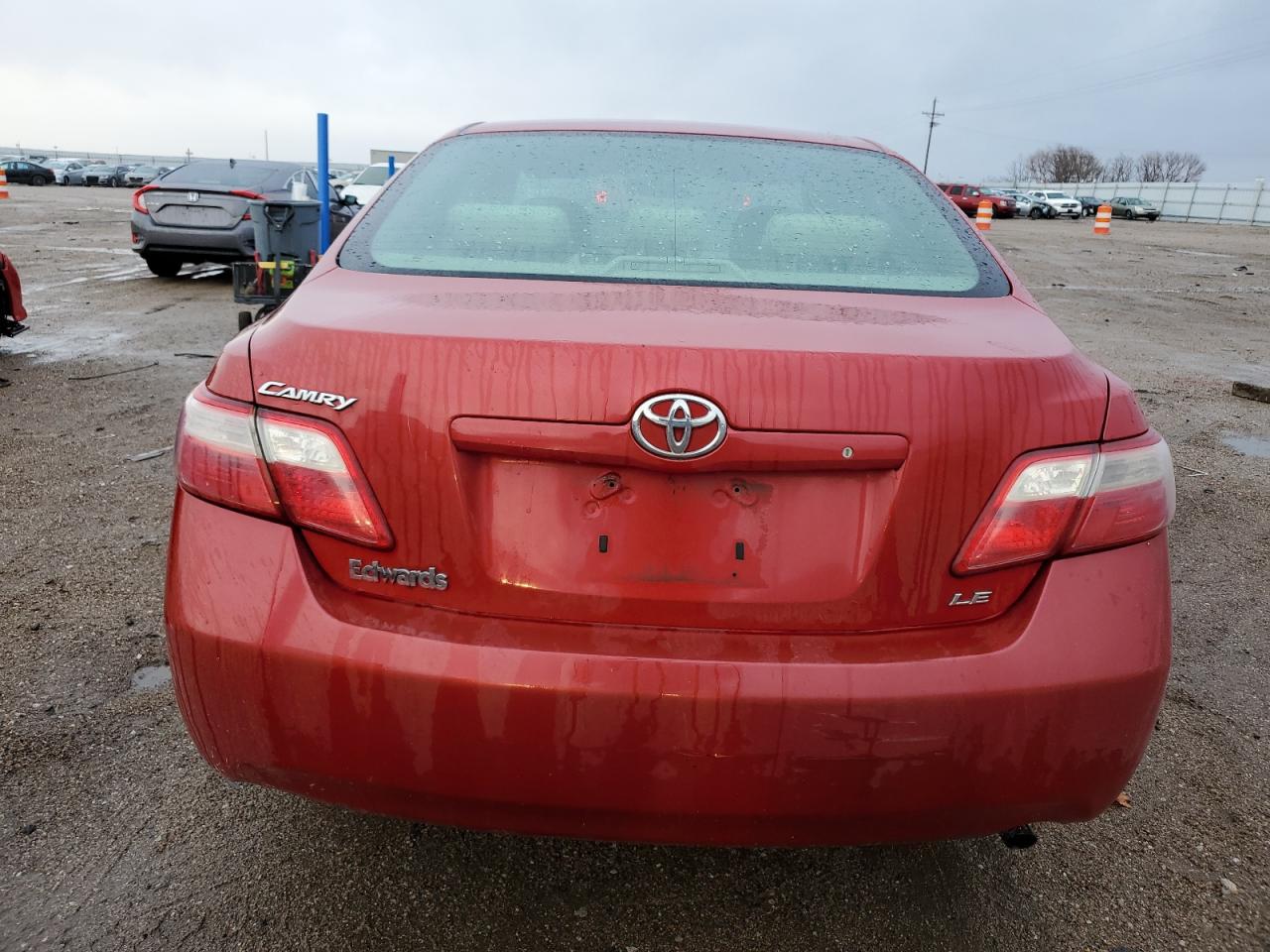 2007 Toyota Camry VIN 4T1BE46K27U027368 Copart auction photo, front end / side damage thumbnail 6