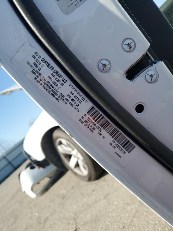 2013 Dodge Challenger VIN 2C3CDYAGXDH632716 Copart auction photo, front end damage thumbnail 12