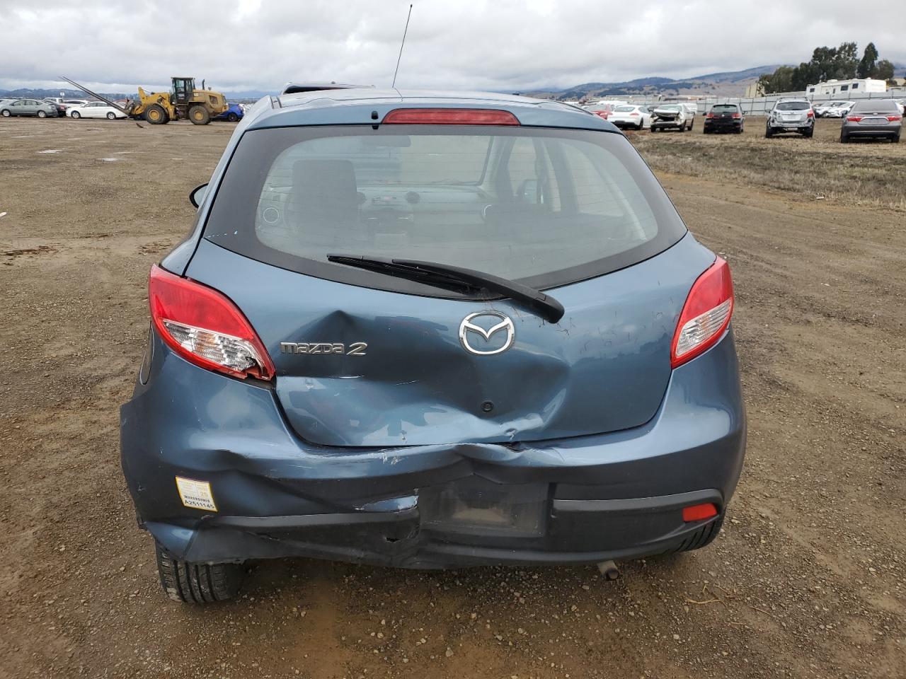 2014 Mazda 2 VIN JM1DE1KZ7E0179441 Copart auction photo, rear end damage thumbnail 6