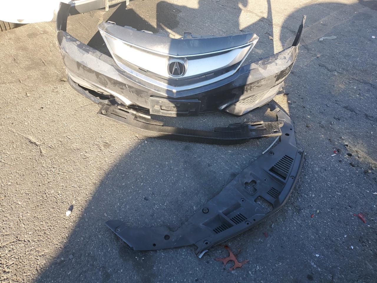 2016 Acura ILX VIN 19UDE2F31GA010364 Copart auction photo, rear end / front end damage thumbnail 12