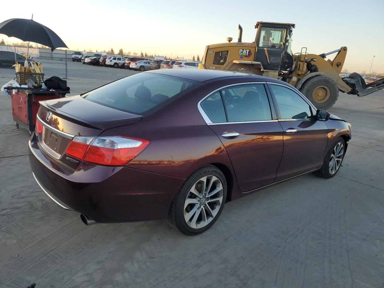 2015 Honda Accord VIN 1HGCR2F58FA152954 Copart auction photo, front end damage thumbnail 3