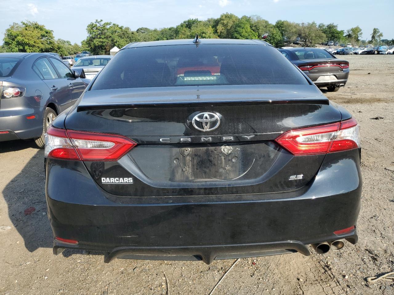 2020 Toyota Camry VIN 4T1G11AK2LU372806 Copart auction photo, front end / undercarriage damage thumbnail 6