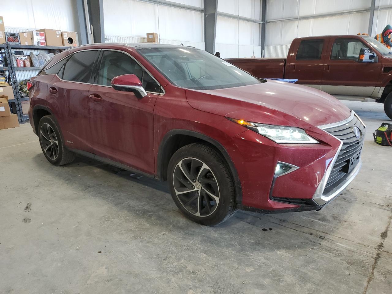 2016 Lexus RX VIN 2T2BGMCAXGC004181 Copart auction photo, side / front end damage thumbnail 4