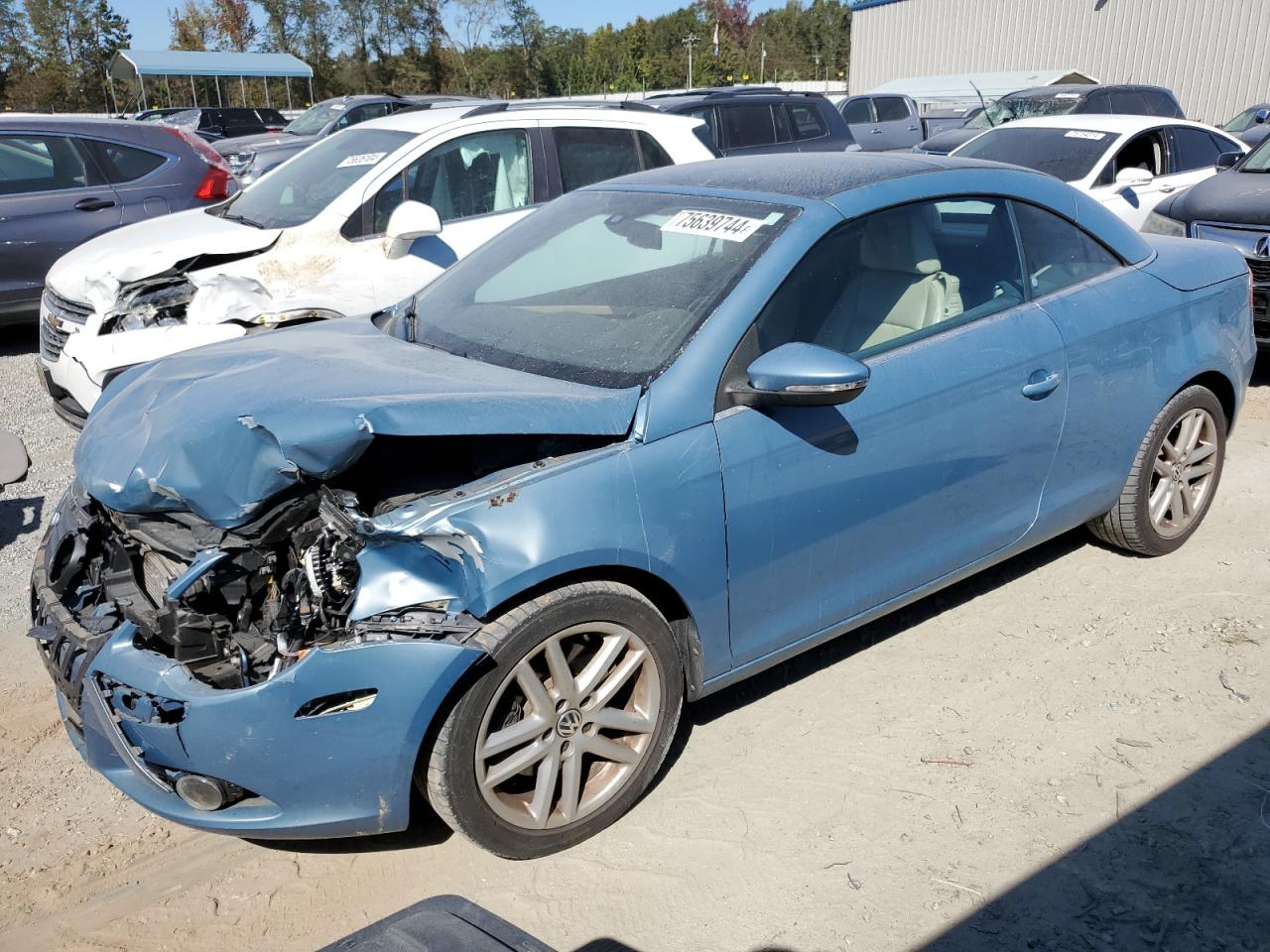 2009 Volkswagen Eos VIN WVWFA71F89V015123