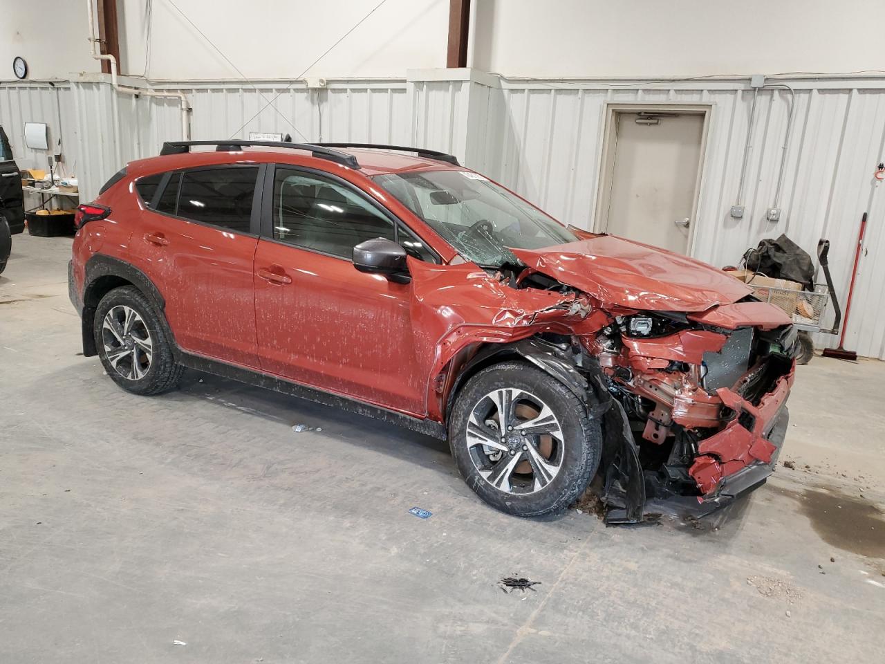 2024 Subaru XV VIN JF2GUADC2RH878672 Copart auction photo, front end / side damage thumbnail 4