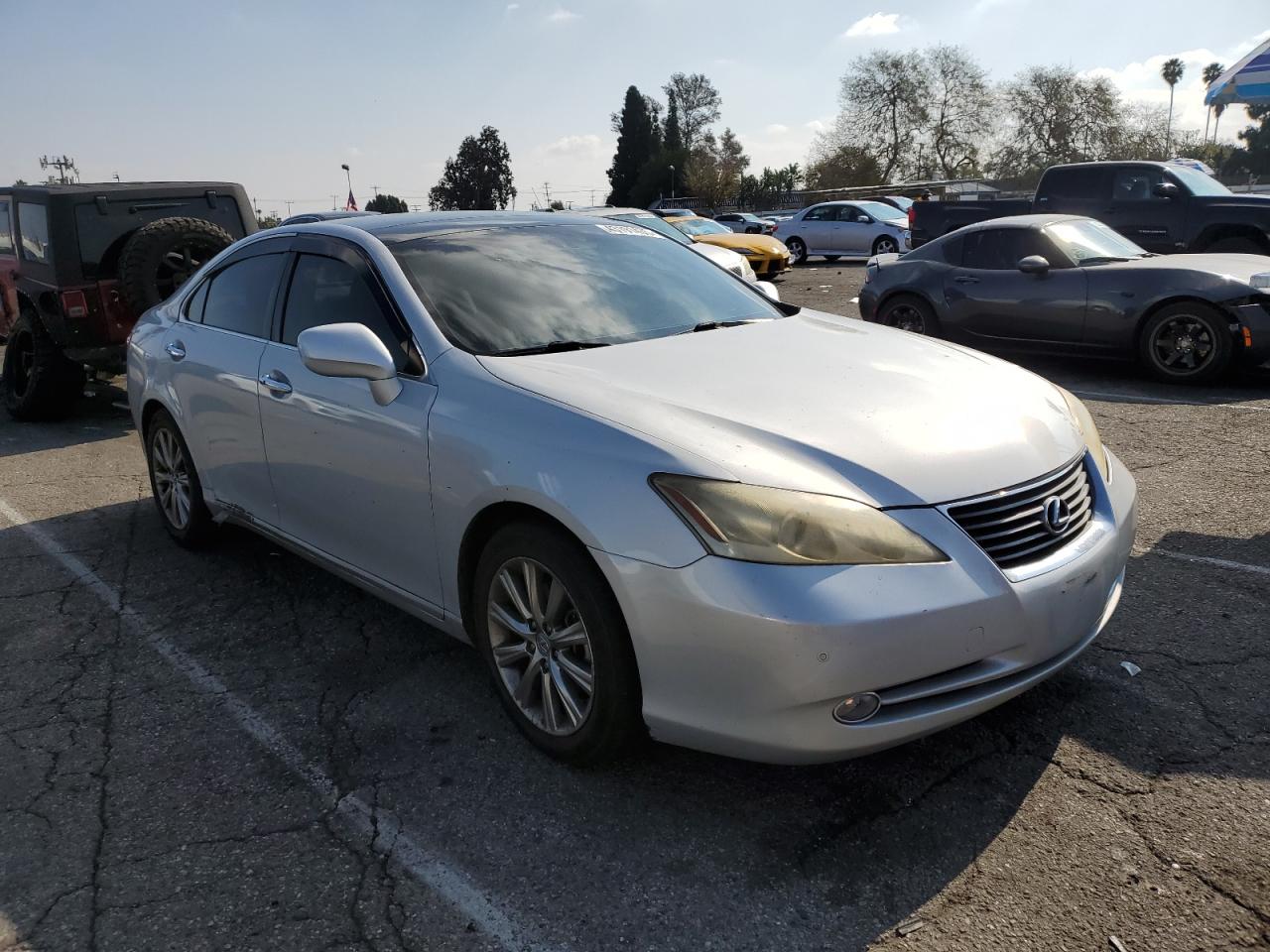 2007 Lexus ES VIN JTHBJ46G772046603 Copart auction photo, frame damage / minor dent/scratches damage thumbnail 4