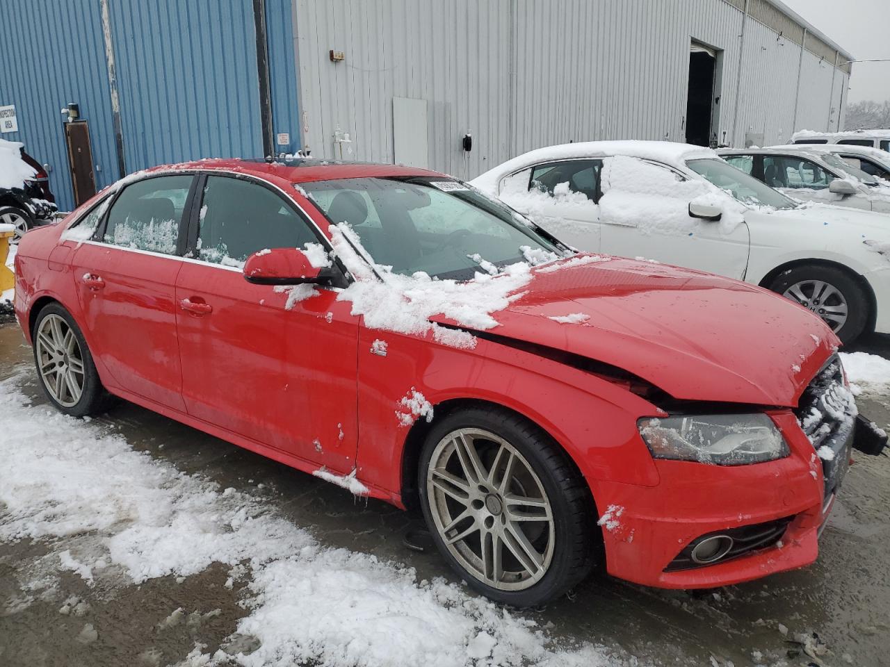2010 Audi A4 VIN WAUKFAFLXAA042392 Copart auction photo, front end damage thumbnail 4
