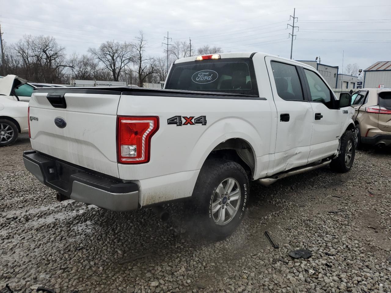 2015 Ford F-150 VIN 1FTEW1EP9FFB31790 Copart auction photo, front end / side damage thumbnail 3