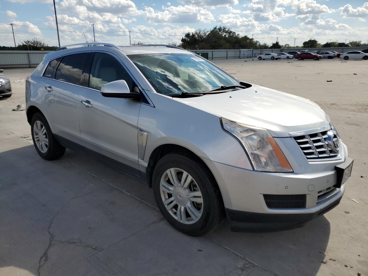 2013 Cadillac SRX VIN 3GYFNCE33DS654676 Copart auction photo, all over damage thumbnail 4