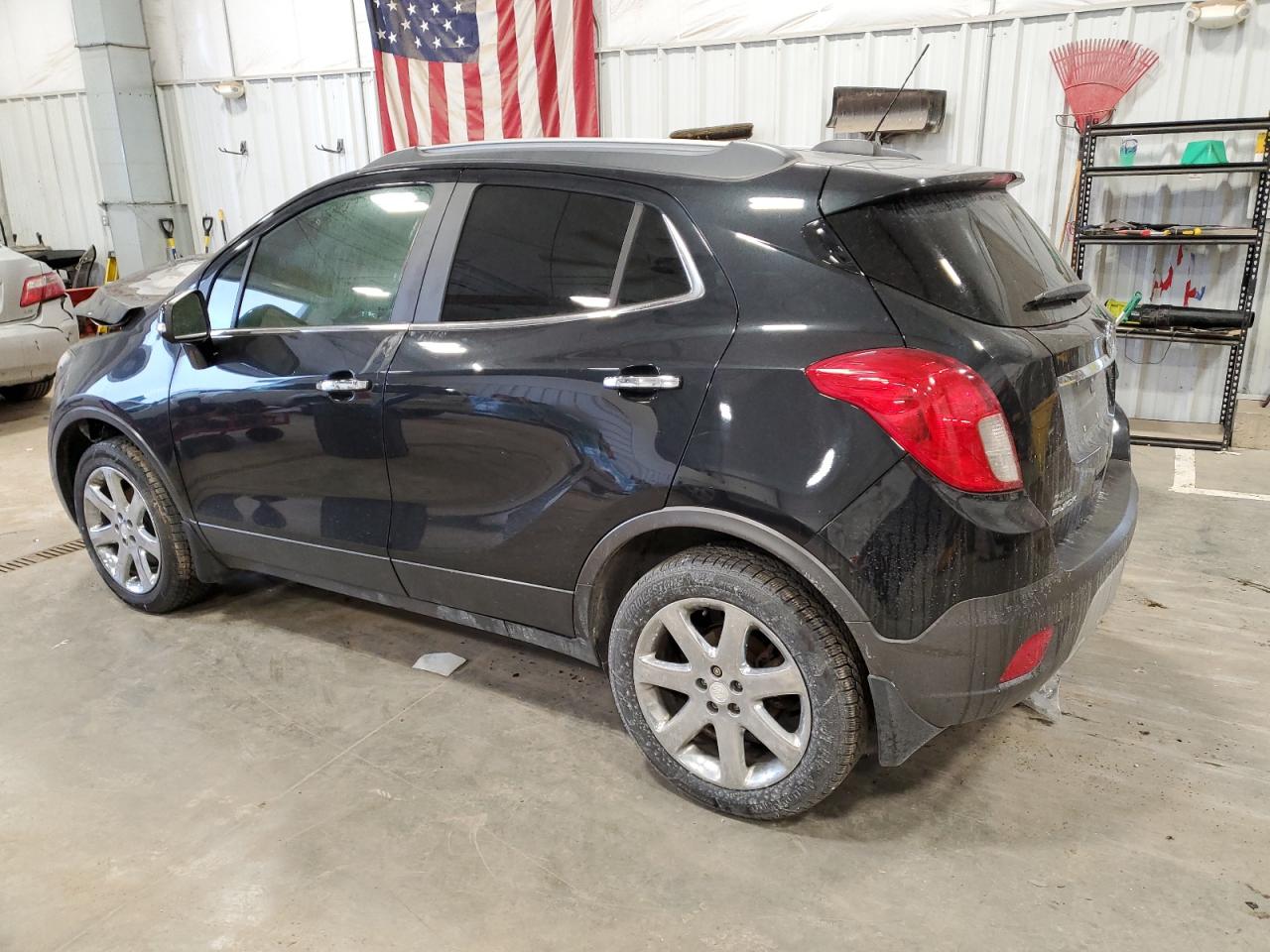 2016 Buick Encore VIN KL4CJHSB0GB553831 Copart auction photo, burn - engine damage thumbnail 2