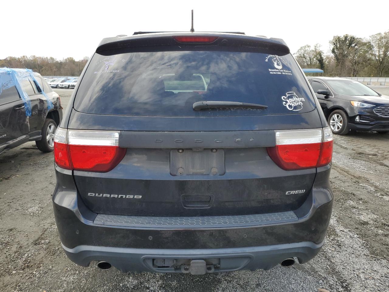 2011 Dodge Durango VIN 1D4SD4GT4BC592348 Copart auction photo, front end damage thumbnail 6