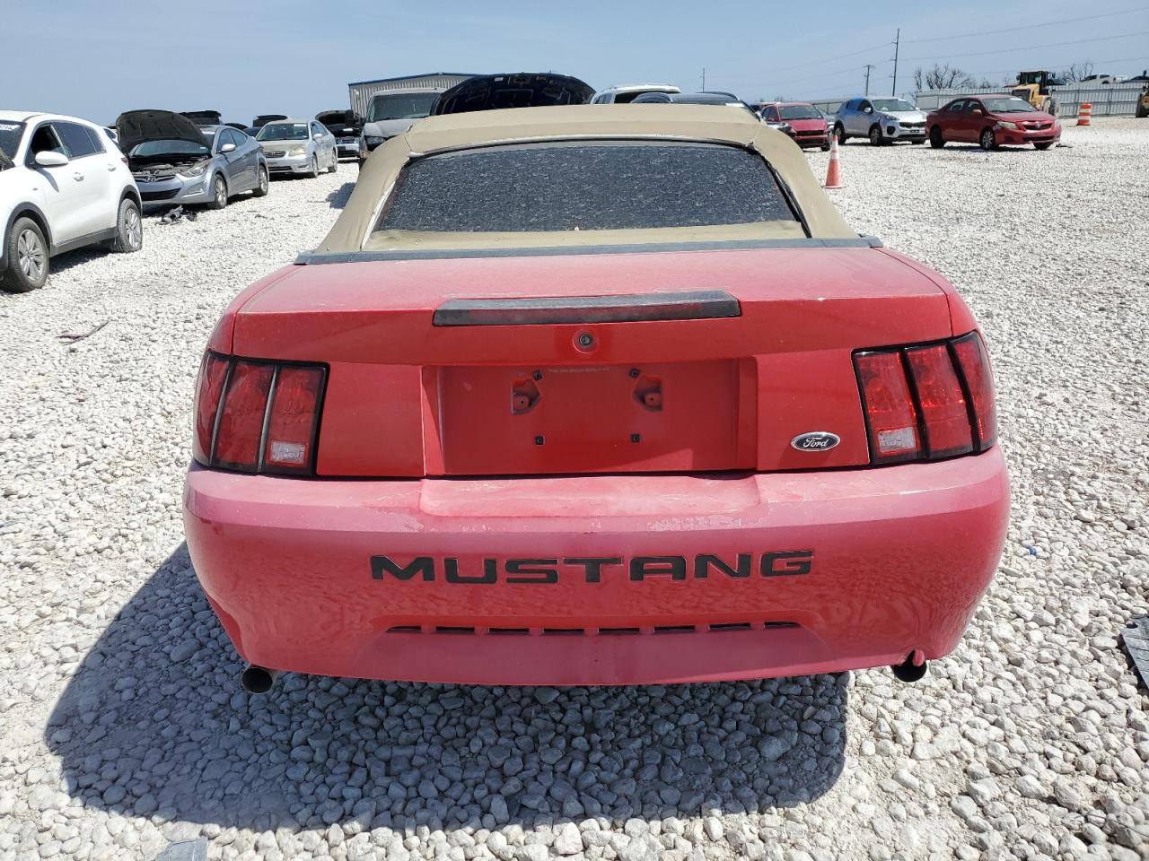 2004 Ford Mustang VIN 1FAFP44674F211829 Copart auction photo, side damage thumbnail 6