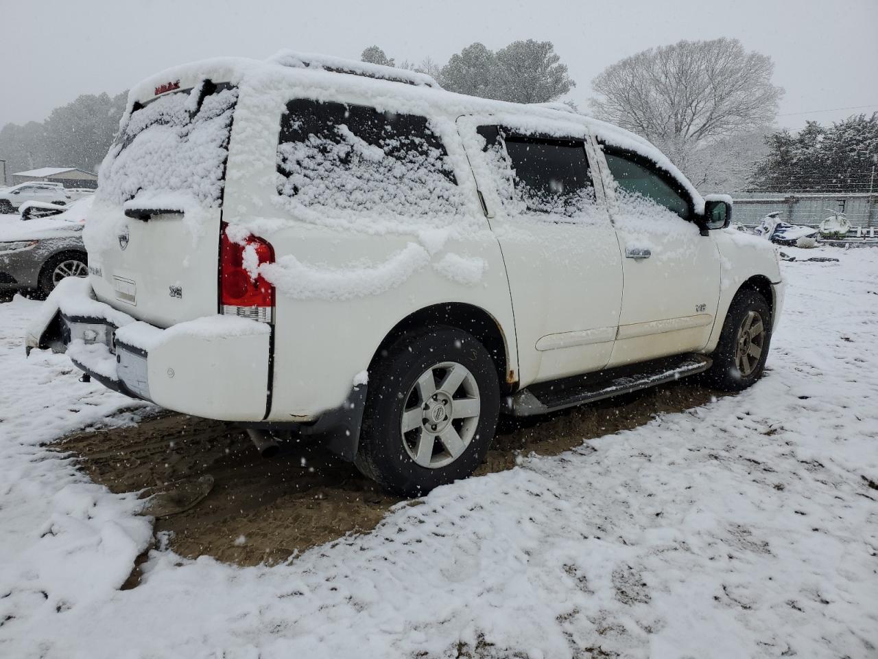 2005 Nissan Armada VIN 5N1AA08B95N723388 Copart auction photo, mechanical / rear end damage thumbnail 3