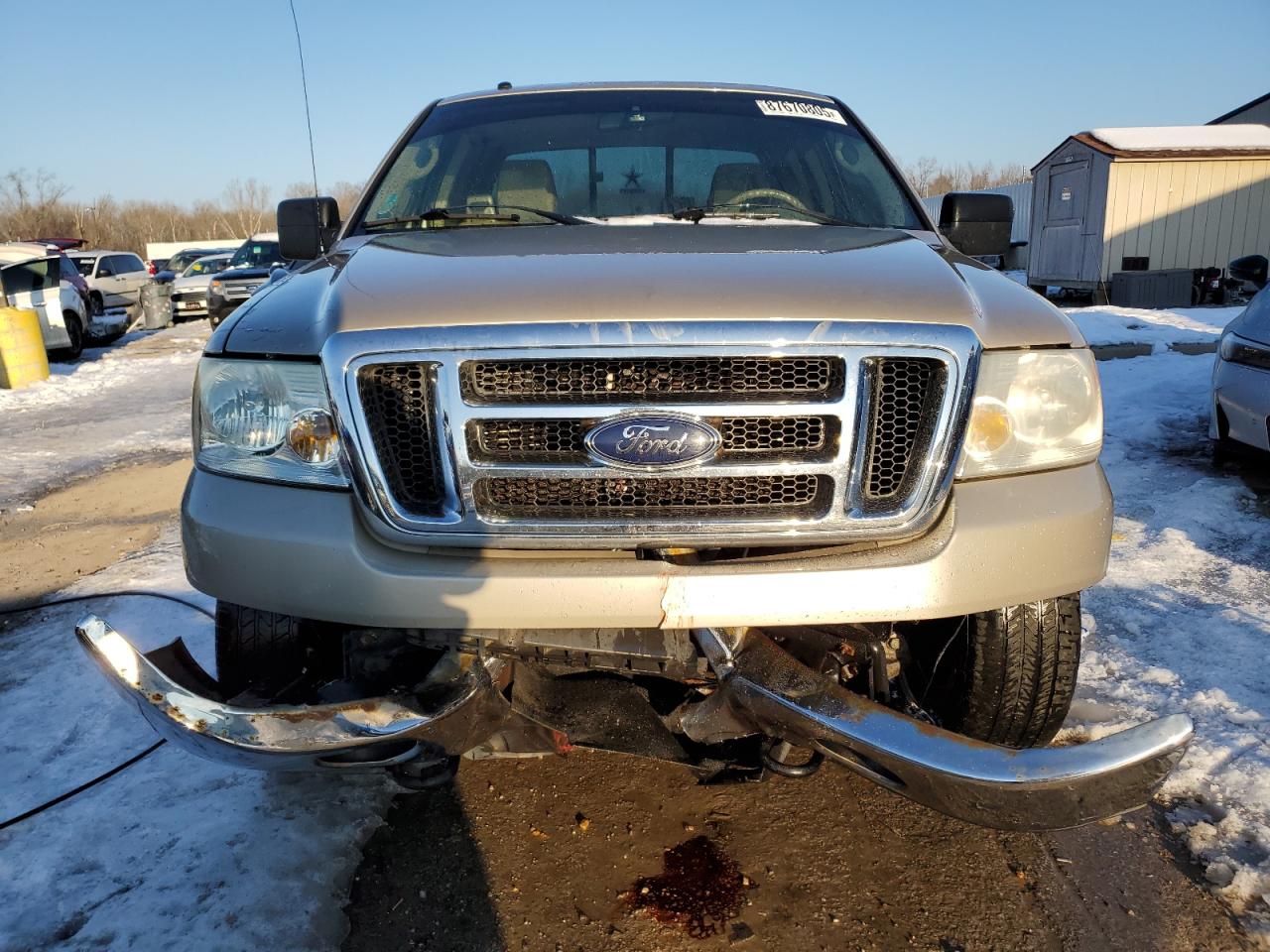 2008 Ford F-150 VIN 1FTPX14V68FA94836 Copart auction photo, front end / side damage thumbnail 5