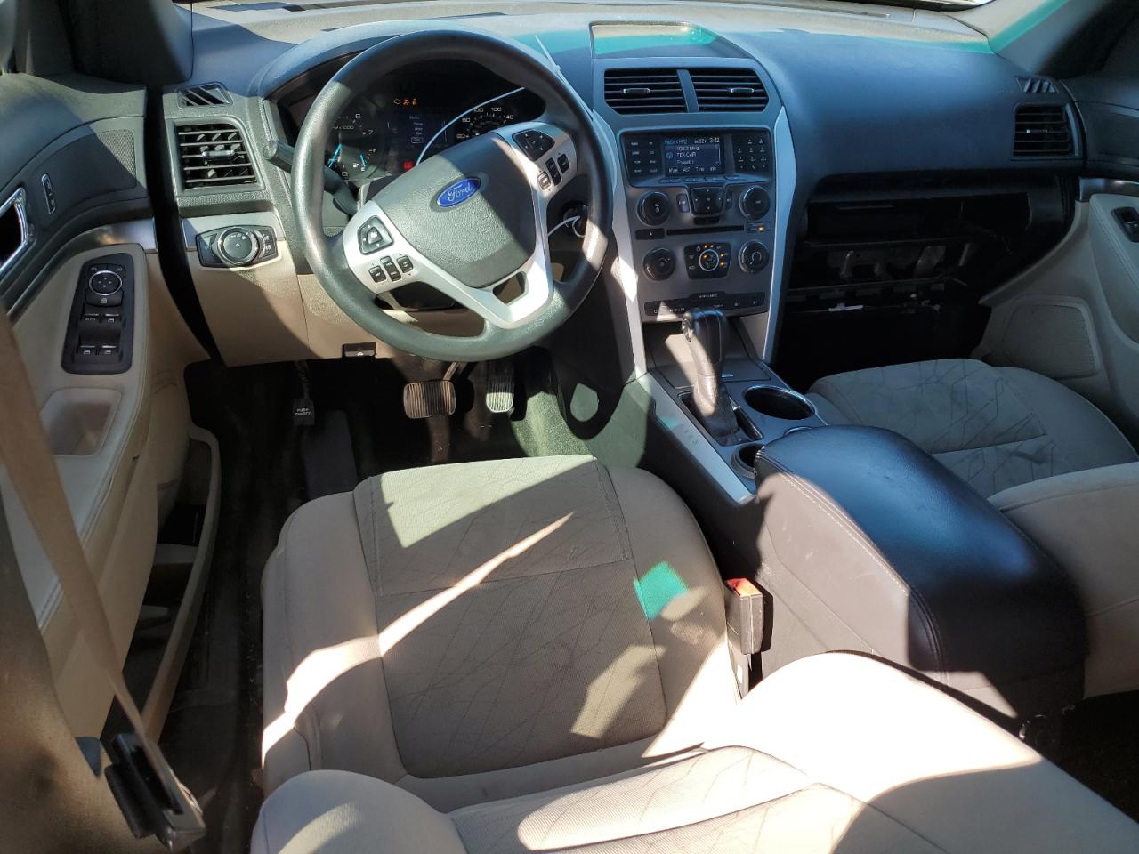 2014 Ford Explorer VIN 1FM5K7B80EGB17809 Copart auction photo, front end / side damage thumbnail 8