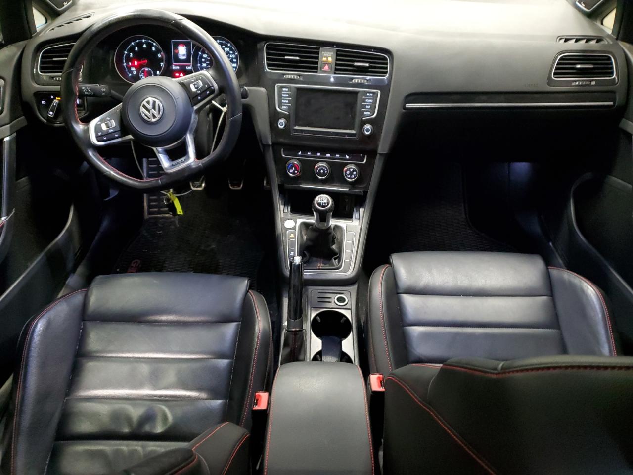 2017 Volkswagen GTI VIN 3VW547AU1HM064185 Copart auction photo, front end damage thumbnail 8