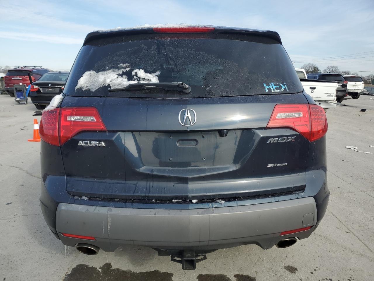 2009 Acura MDX VIN 2HNYD28639H504413 Copart auction photo, front end damage thumbnail 6